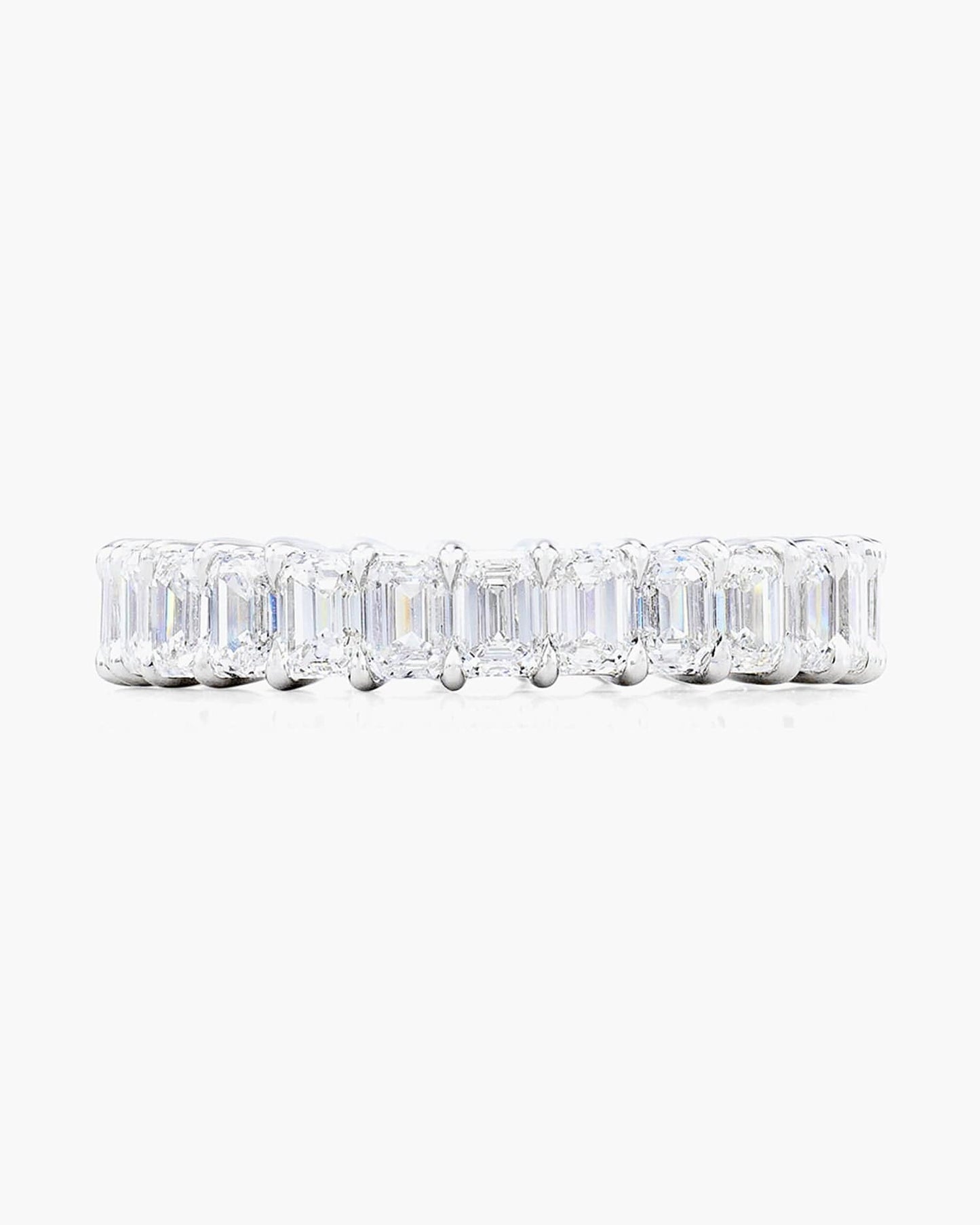 Emerald Cut Diamond Eternity Ring (0.15 carat)