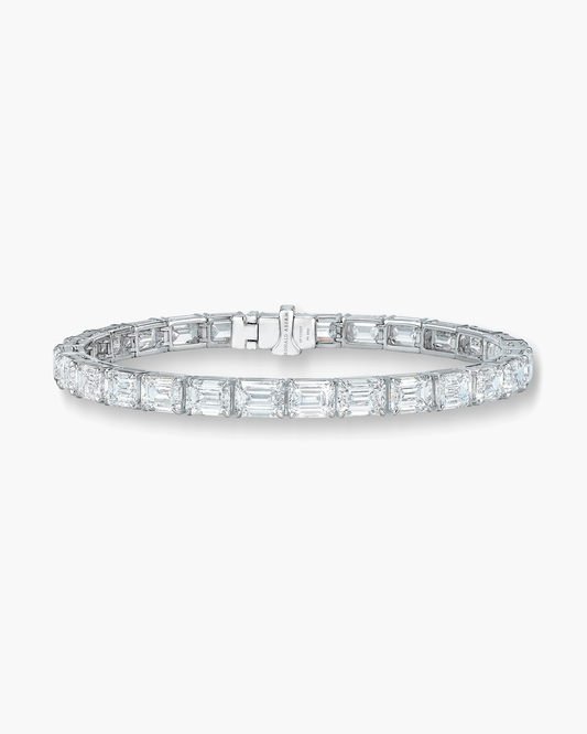 Emerald Cut Diamond Bracelet (0.70 carat)