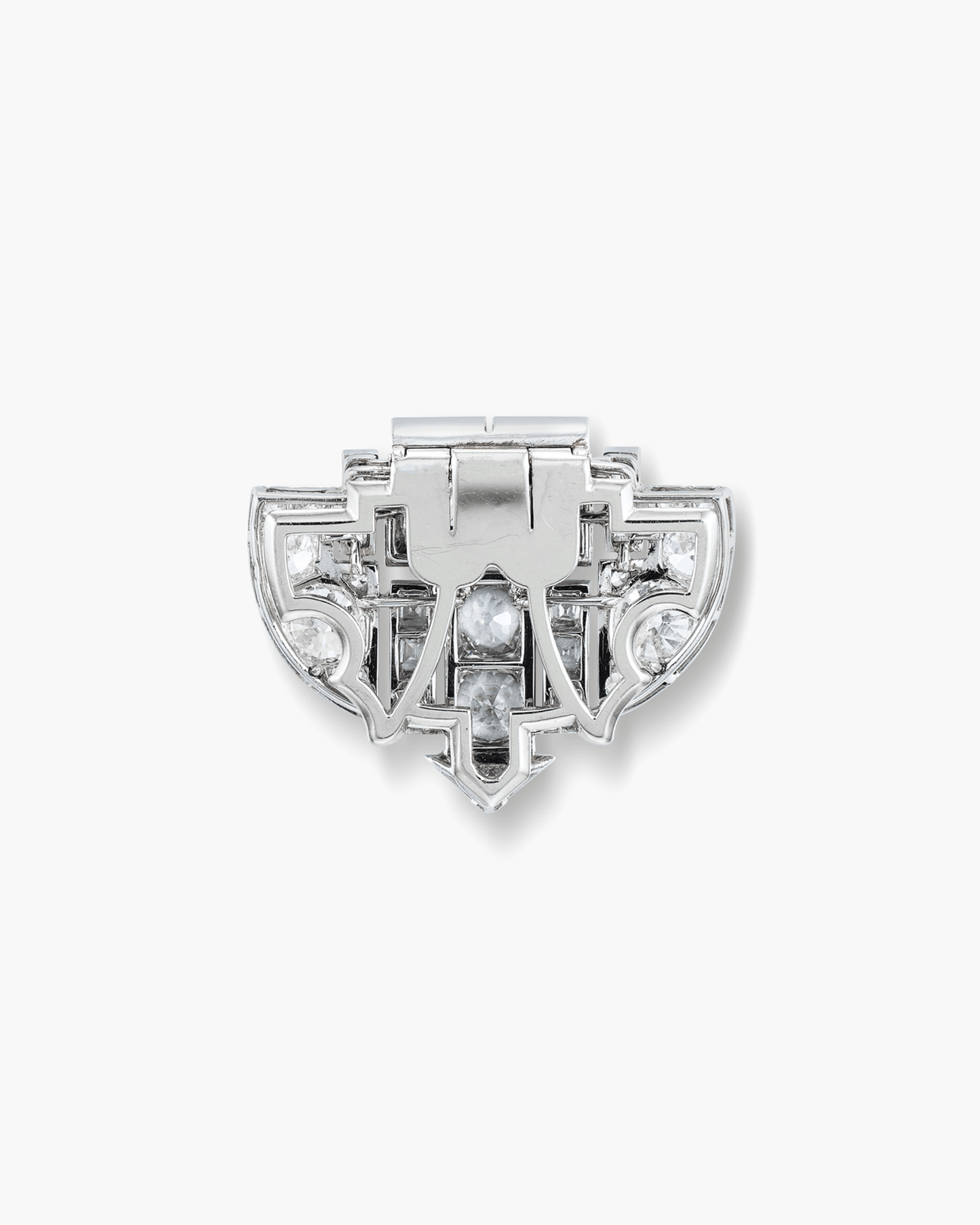 Art Deco Diamond Brooch