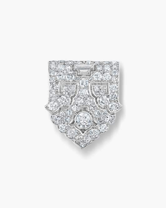 Art Deco Diamond Clip by Cartier