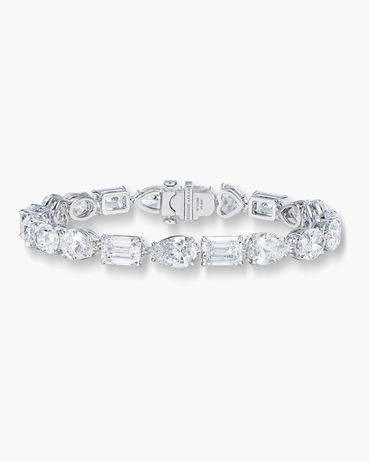 Fancy Shaped Diamond Bracelet (1.00 carat)