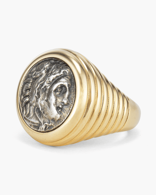 Estate "Alexander The Great" Monete Ring by Bulgari