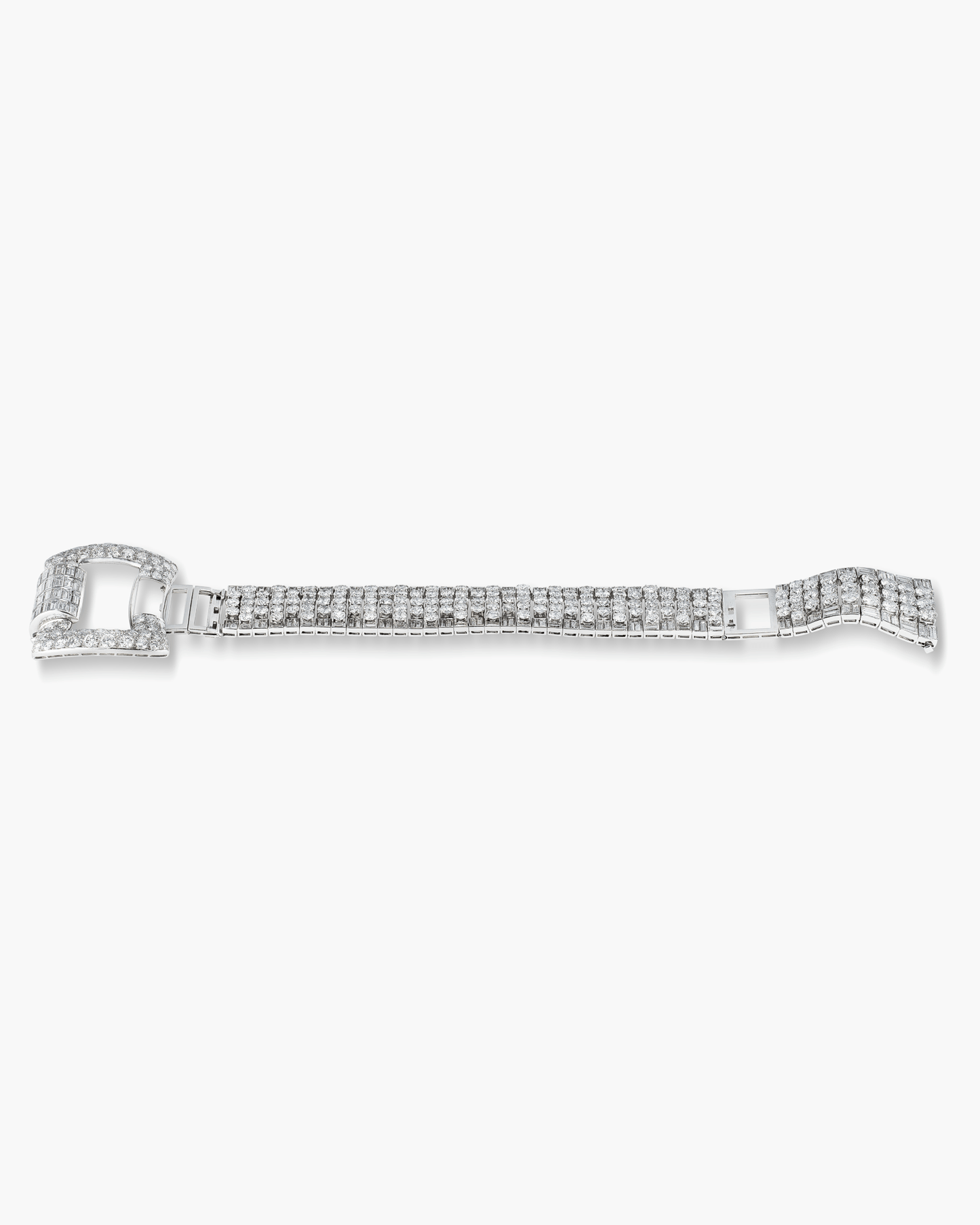 Art Deco Diamond Belt Bracelet by Drayson