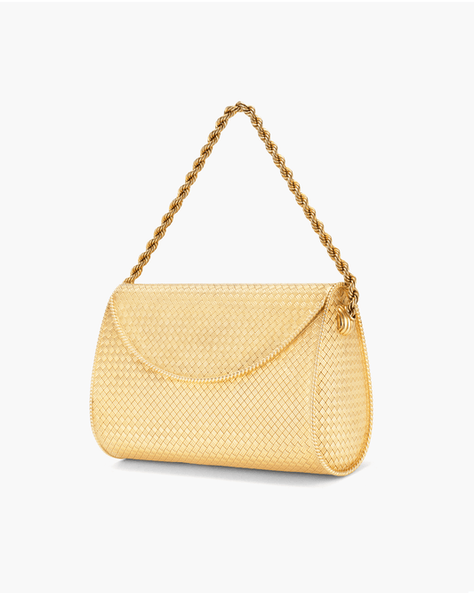 Estate Fitted Mirror Hand Bag by Cartier