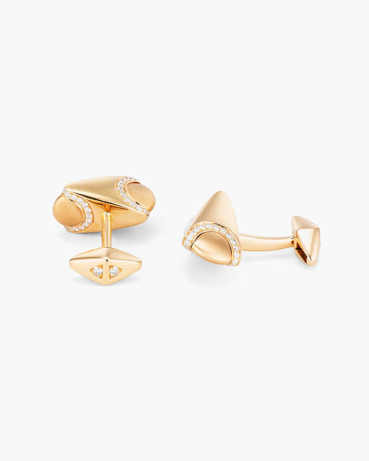 Diamond Aerodynamic Cufflinks