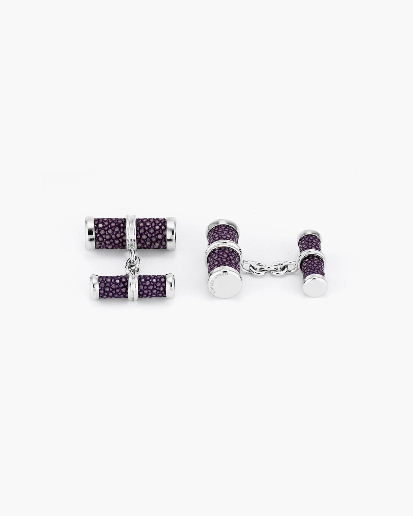 Purple Stingray Cufflinks