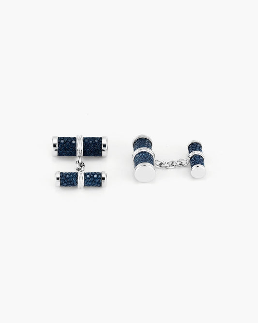 Blue Stingray Cufflinks