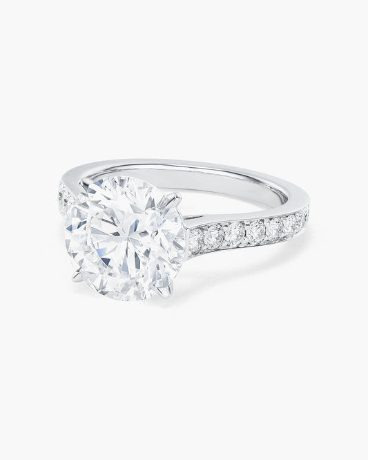 3.62 carat Round Brilliant Cut Diamond Ring