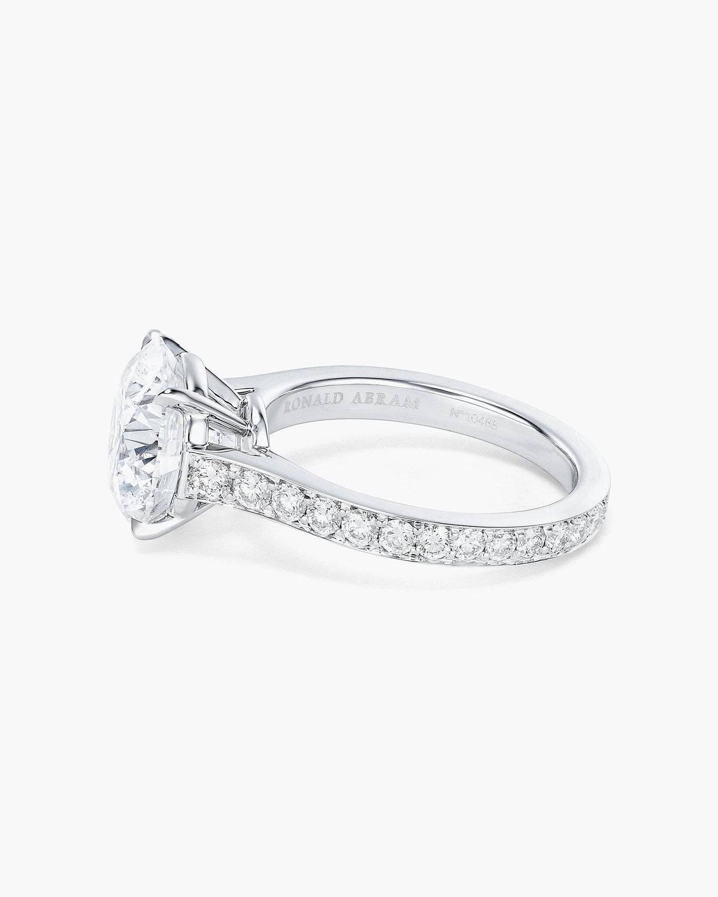 3.62 carat Round Brilliant Cut Diamond Ring