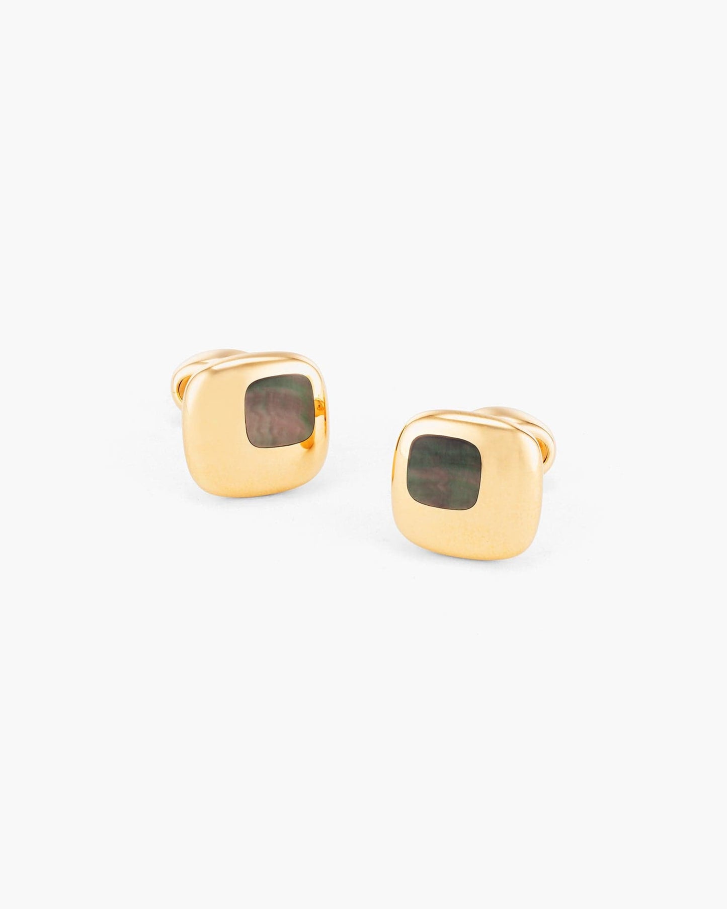 Black Mother of Pearl Island Cufflinks