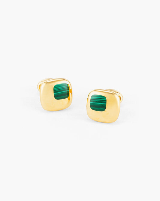 Malachite Island Cufflinks
