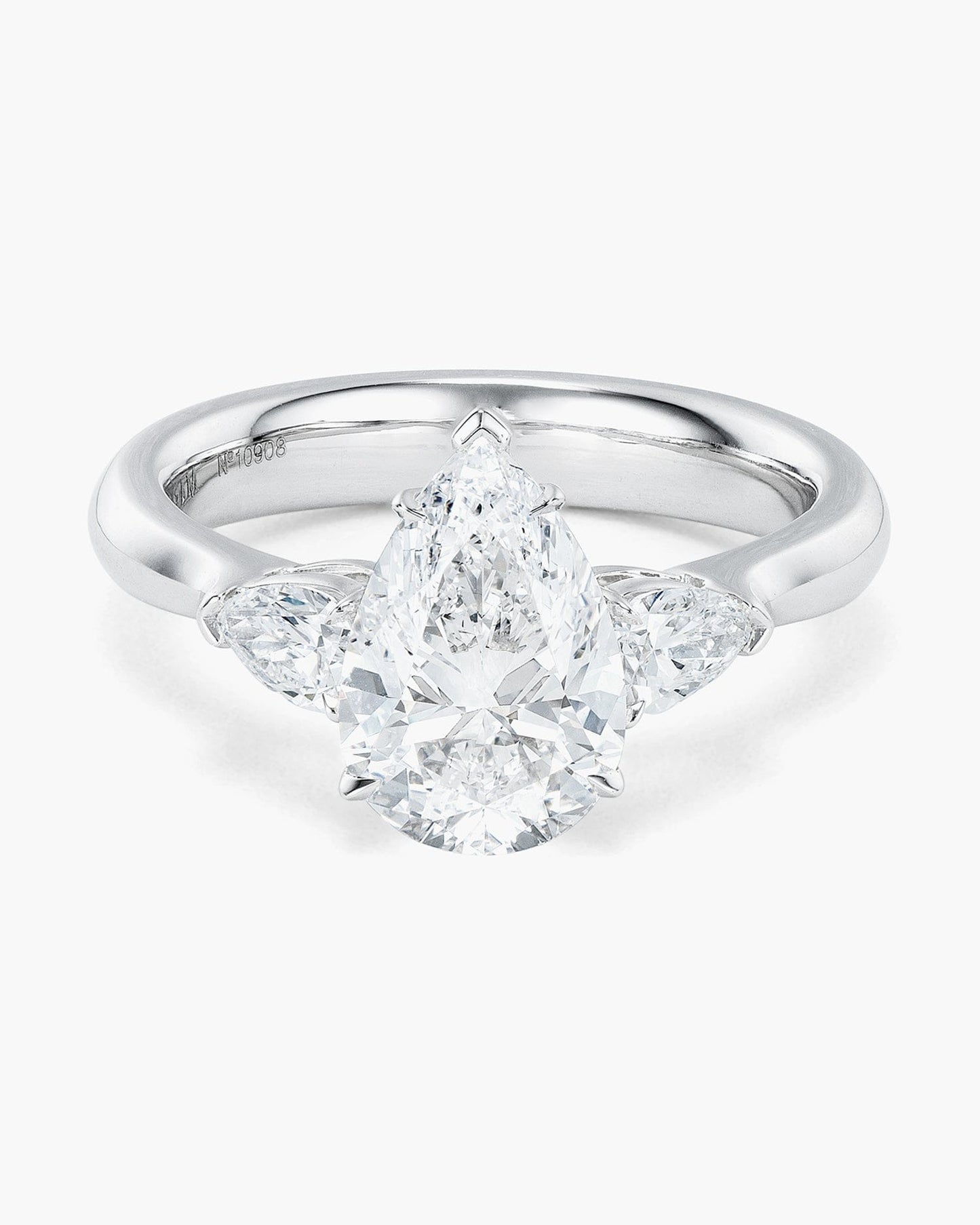 2.02 carat Pear Shape Diamond Ring