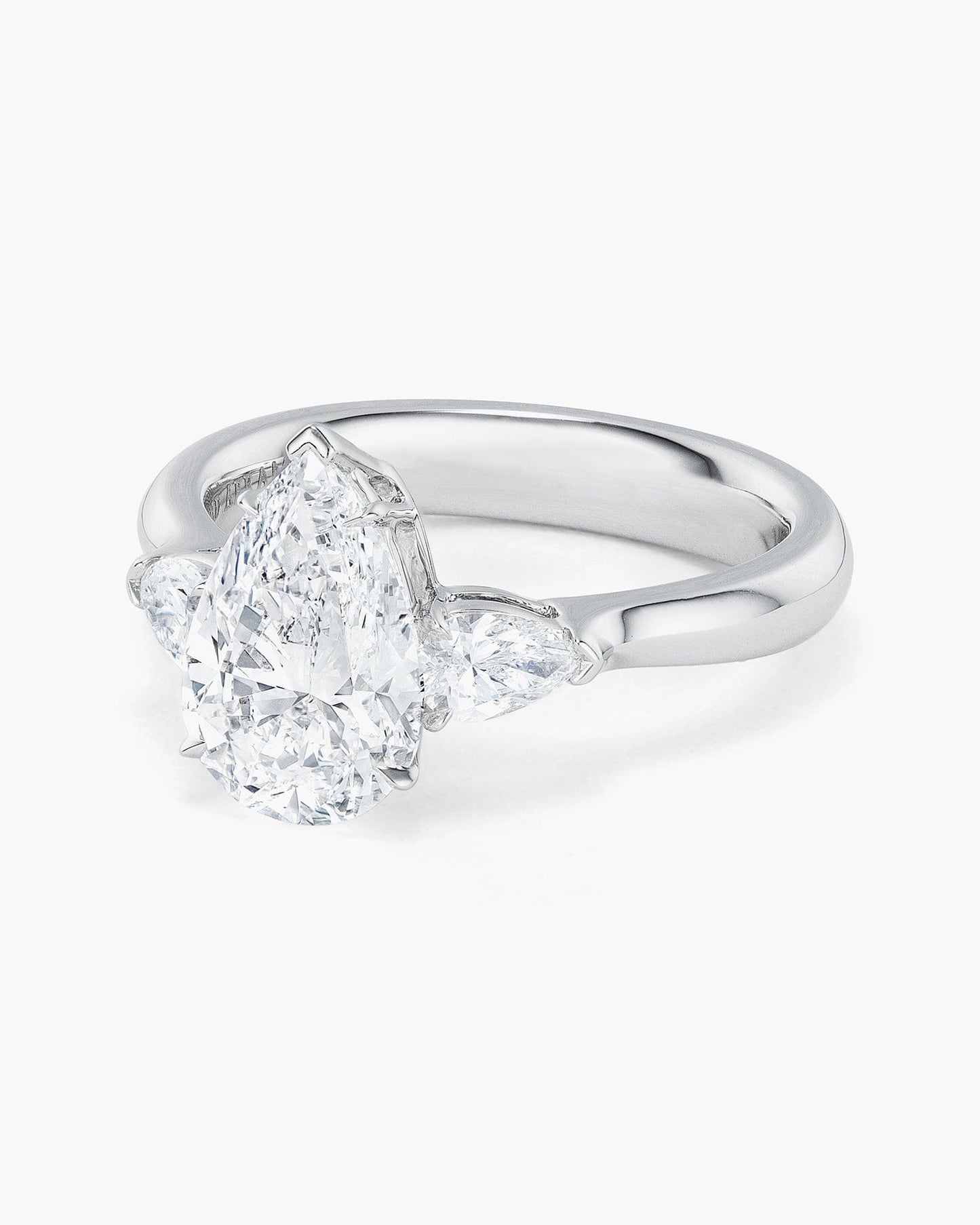 2.02 carat Pear Shape Diamond Ring