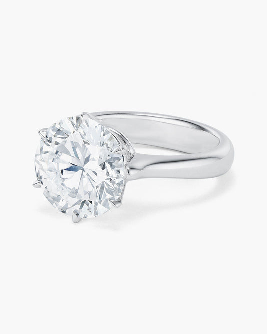 4.70 carat Round Brilliant Cut Diamond Ring