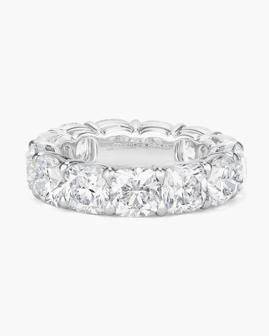 Cushion Cut Diamond Eternity Ring (0.70 carat)