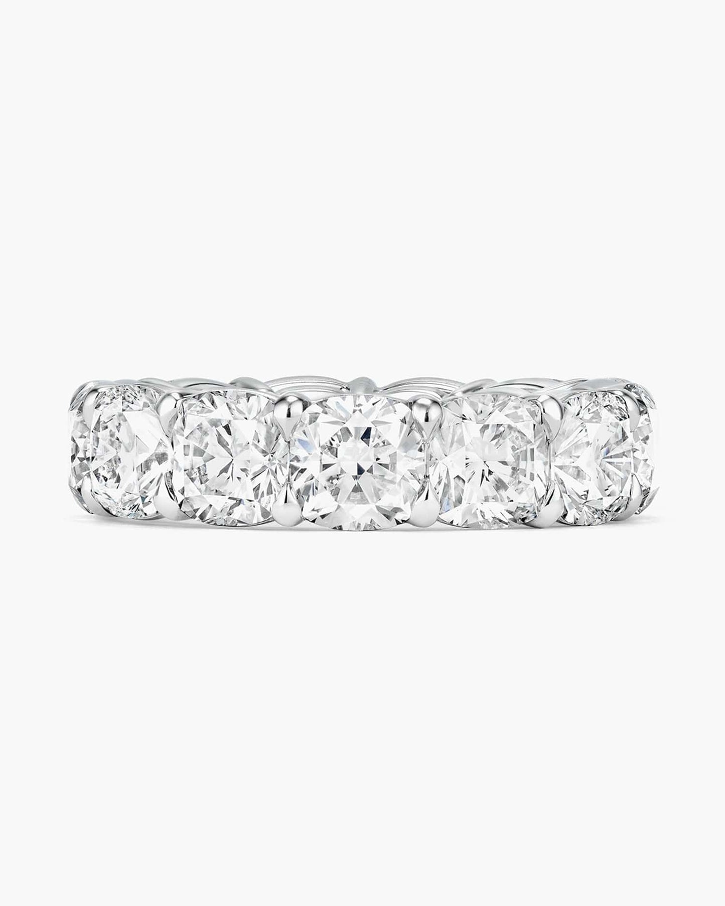 Cushion Cut Diamond Eternity Ring (0.70 carat)