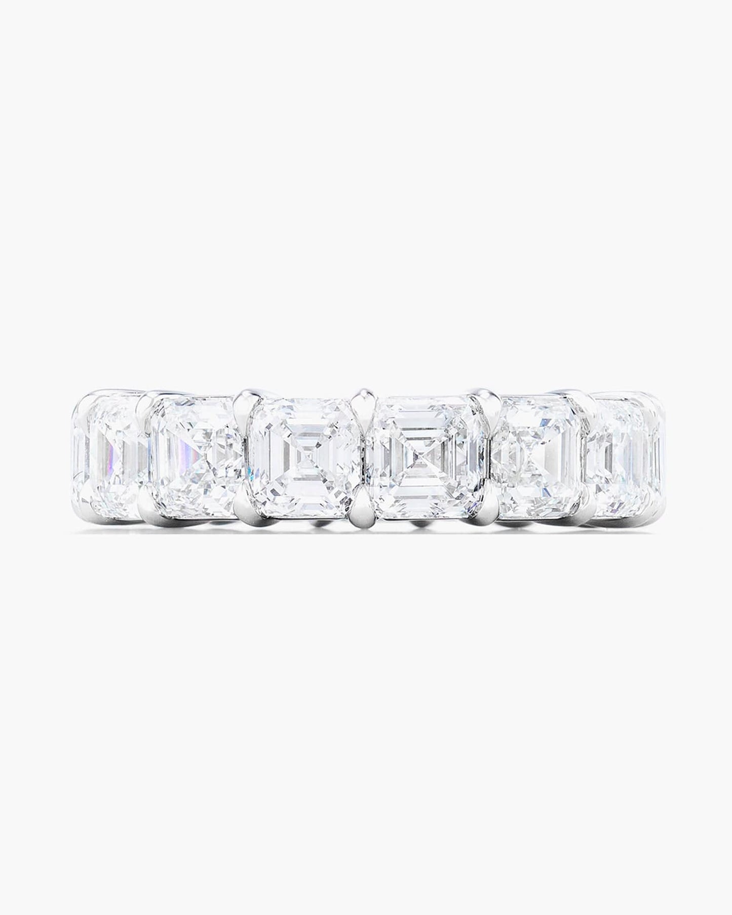 Asscher Cut Diamond Eternity Ring (0.50 carat)