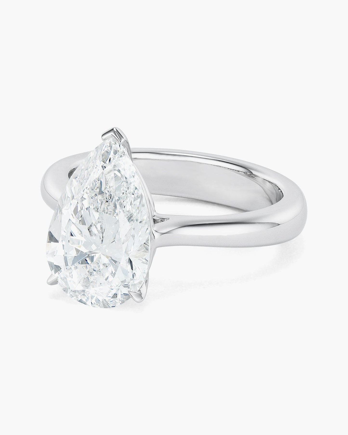 3.24 carat Pear Shape Diamond Ring
