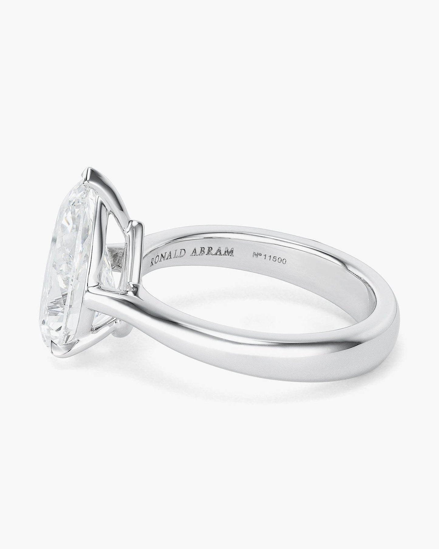 3.24 carat Pear Shape Diamond Ring