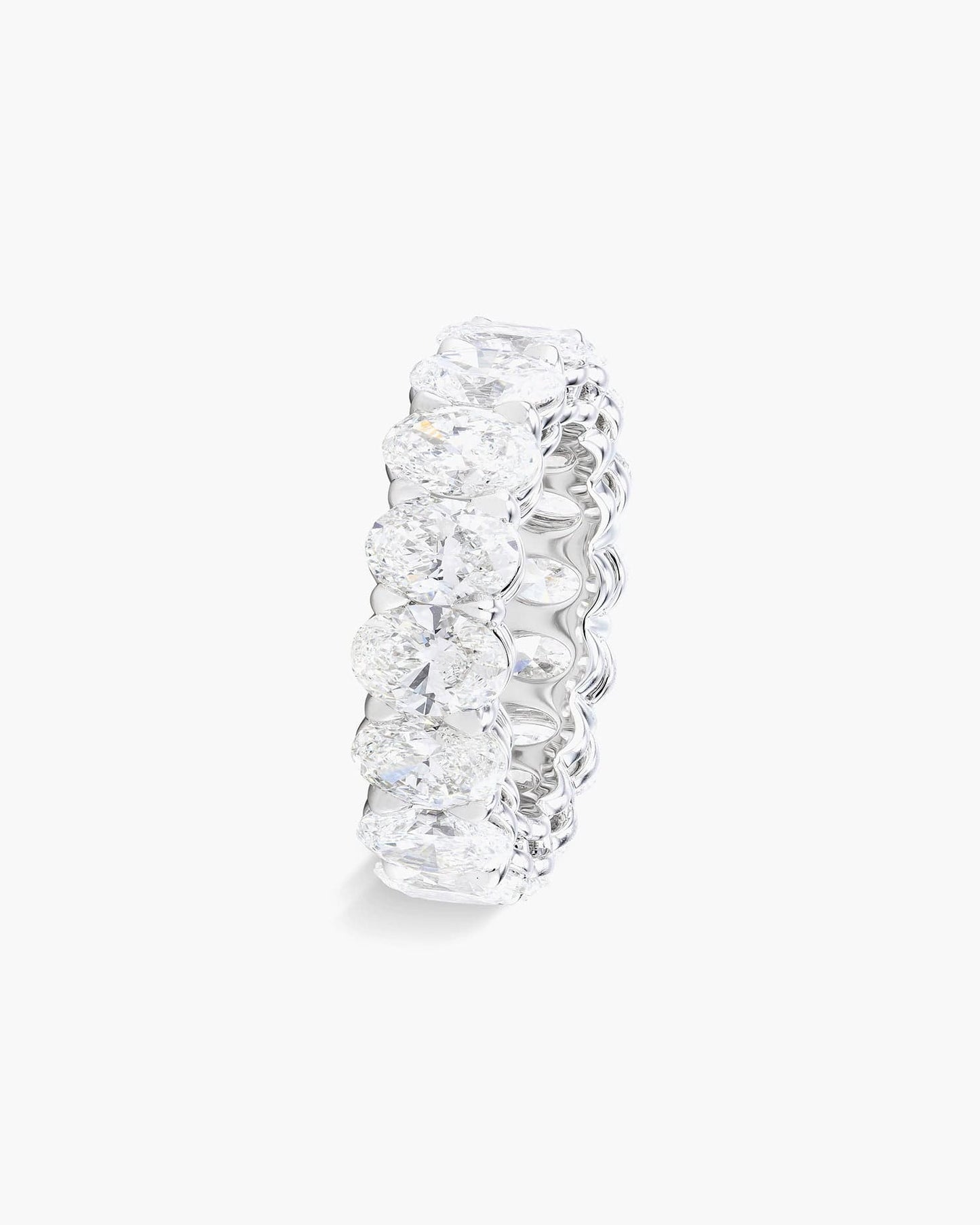 Oval Shape Diamond Eternity Ring (0.50 carat)