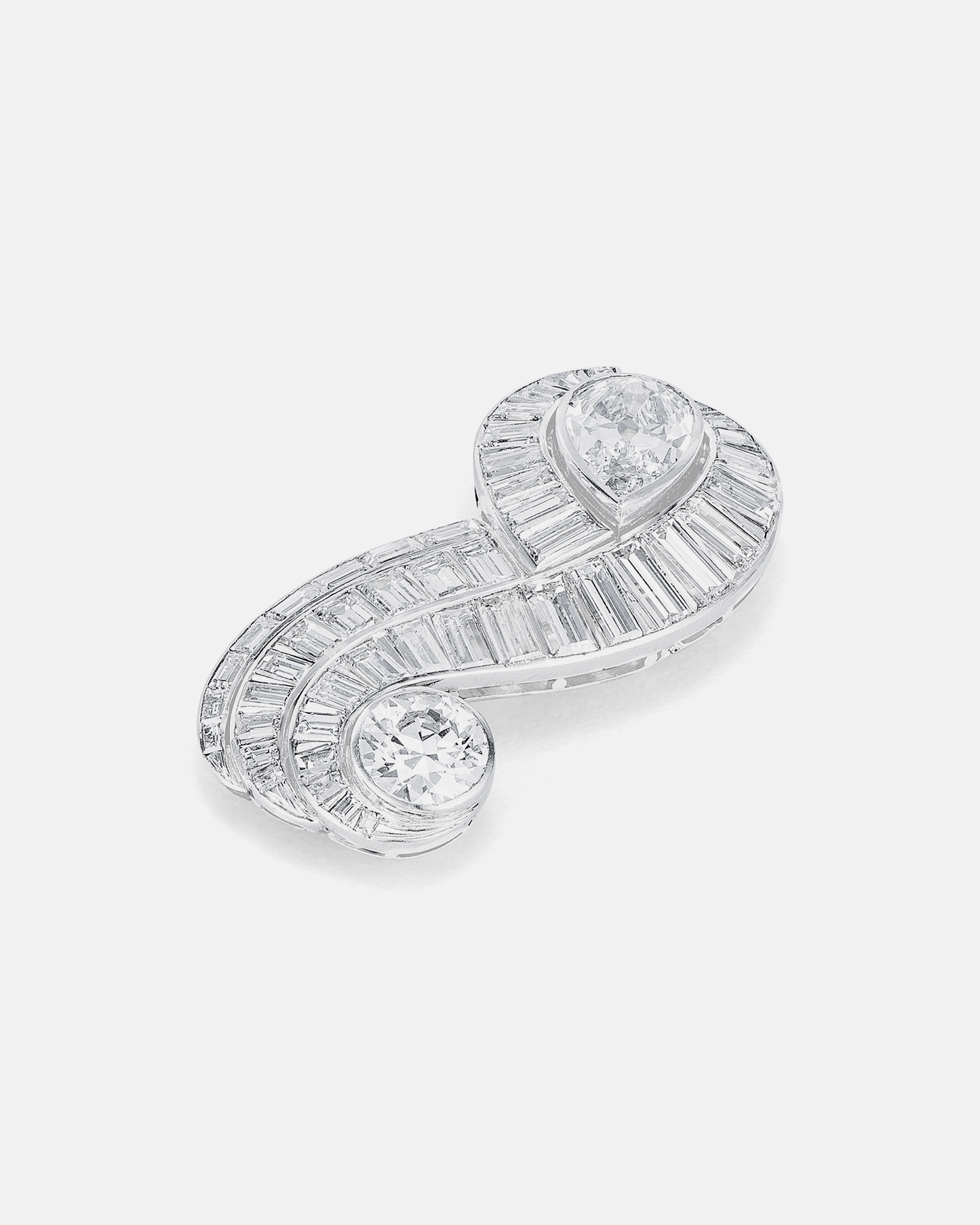 Estate Diamond Brooch by Chaumet