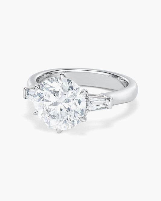 3.21 carat Round Brilliant Cut Diamond Ring
