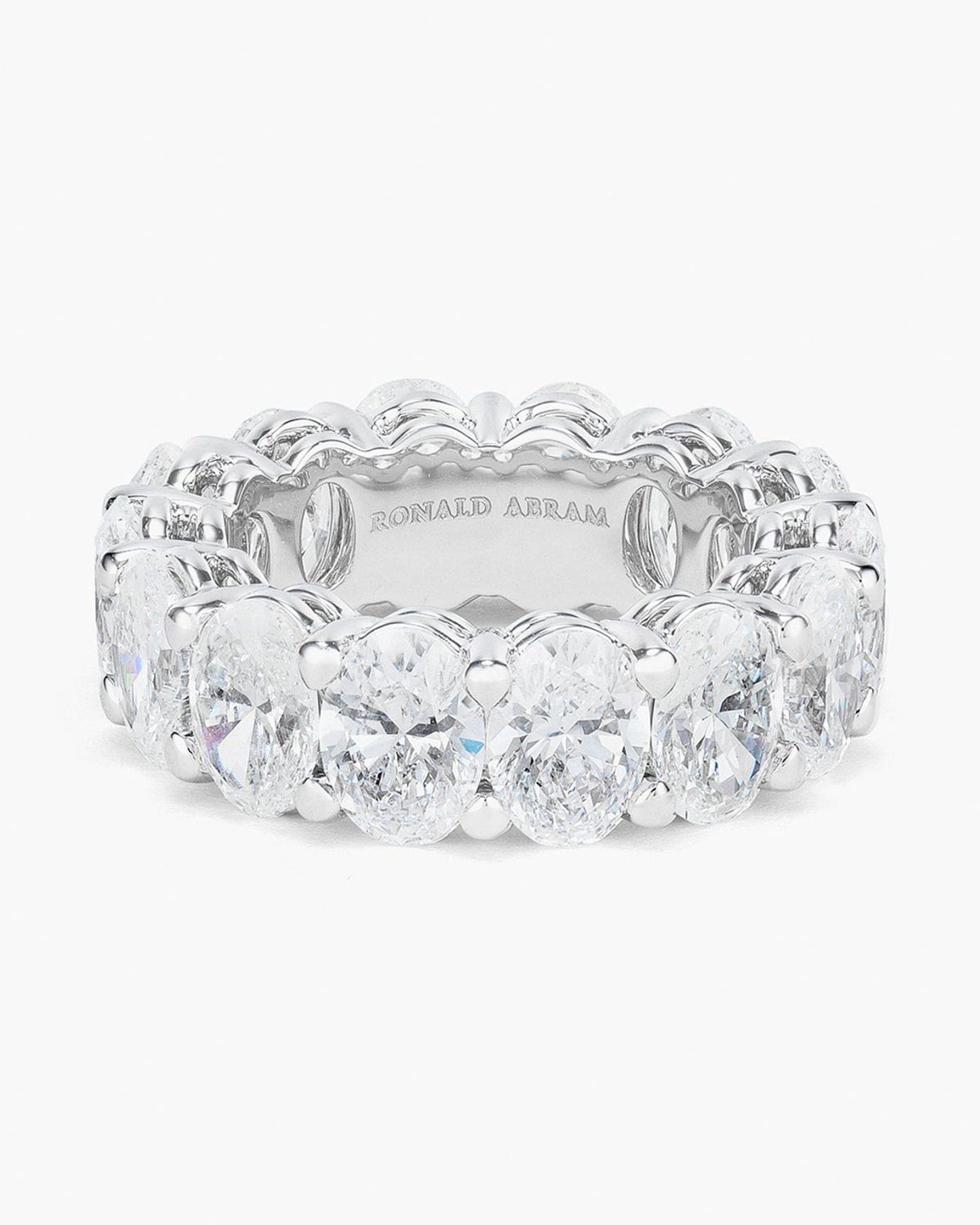 Oval Shape Diamond Eternity Ring (0.70 carat)