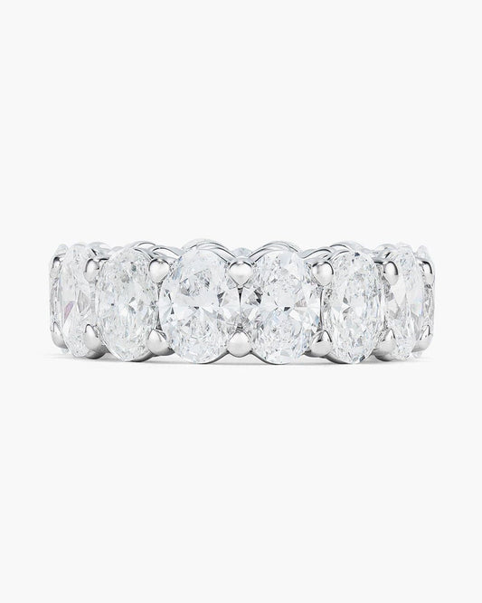 Oval Shape Diamond Eternity Ring (0.70 carat)