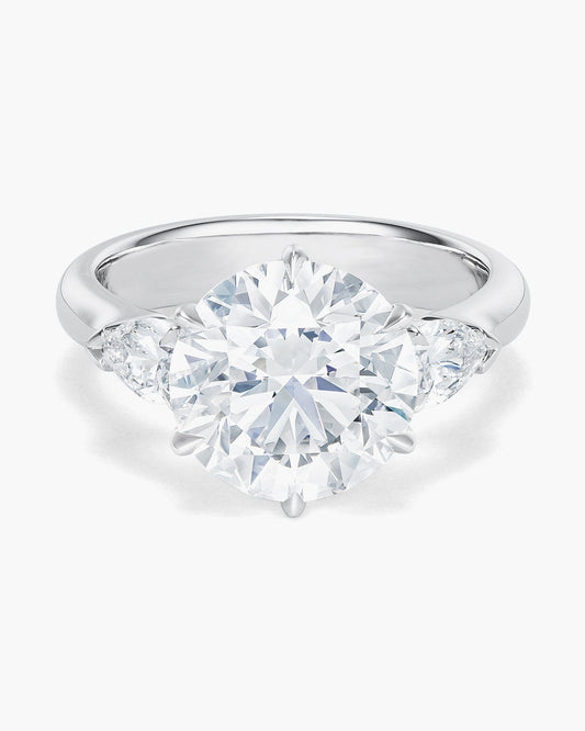 3.87 carat Round Brilliant Cut Diamond Ring
