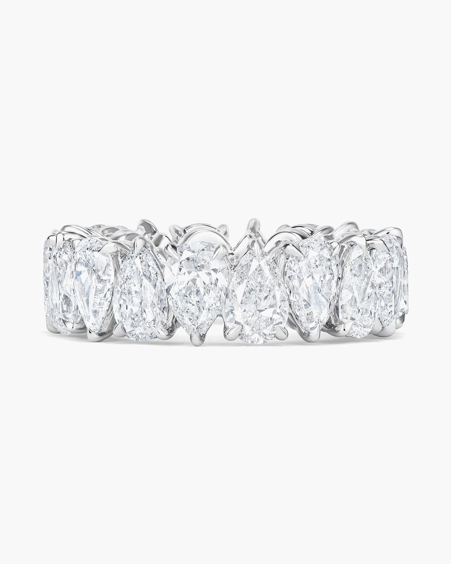 Pear Shape Diamond Eternity Ring (0.50 carat)