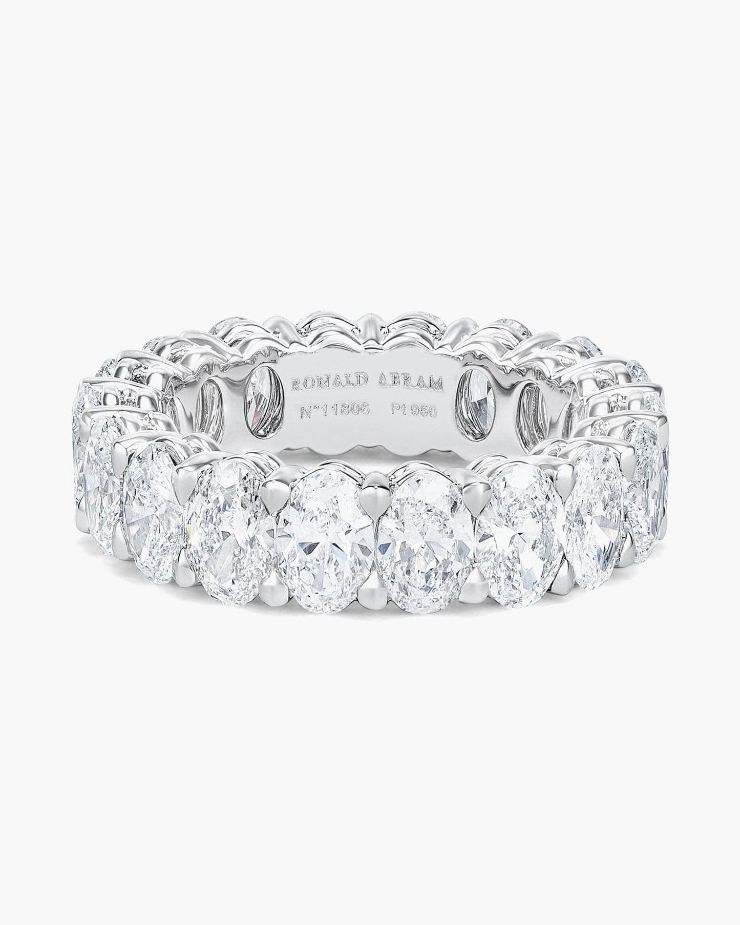 Oval Shape Diamond Eternity Ring (0.30 carat)