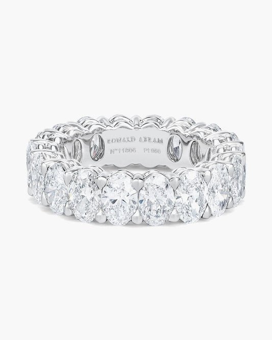 Oval Shape Diamond Eternity Ring (0.30 carat)