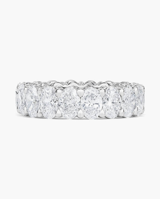Oval Shape Diamond Eternity Ring (0.30 carat)
