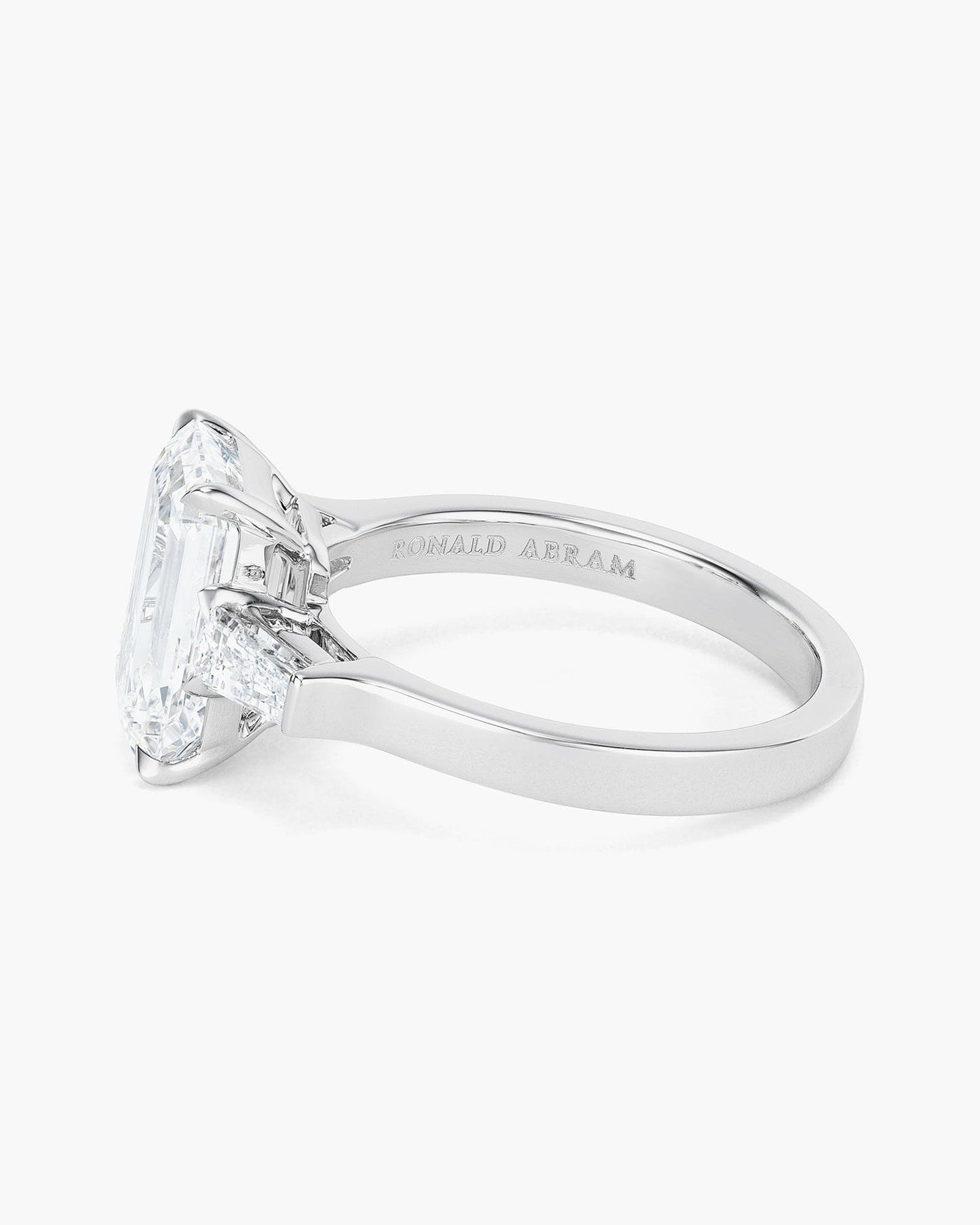 3.19 carat Emerald Cut Diamond Ring