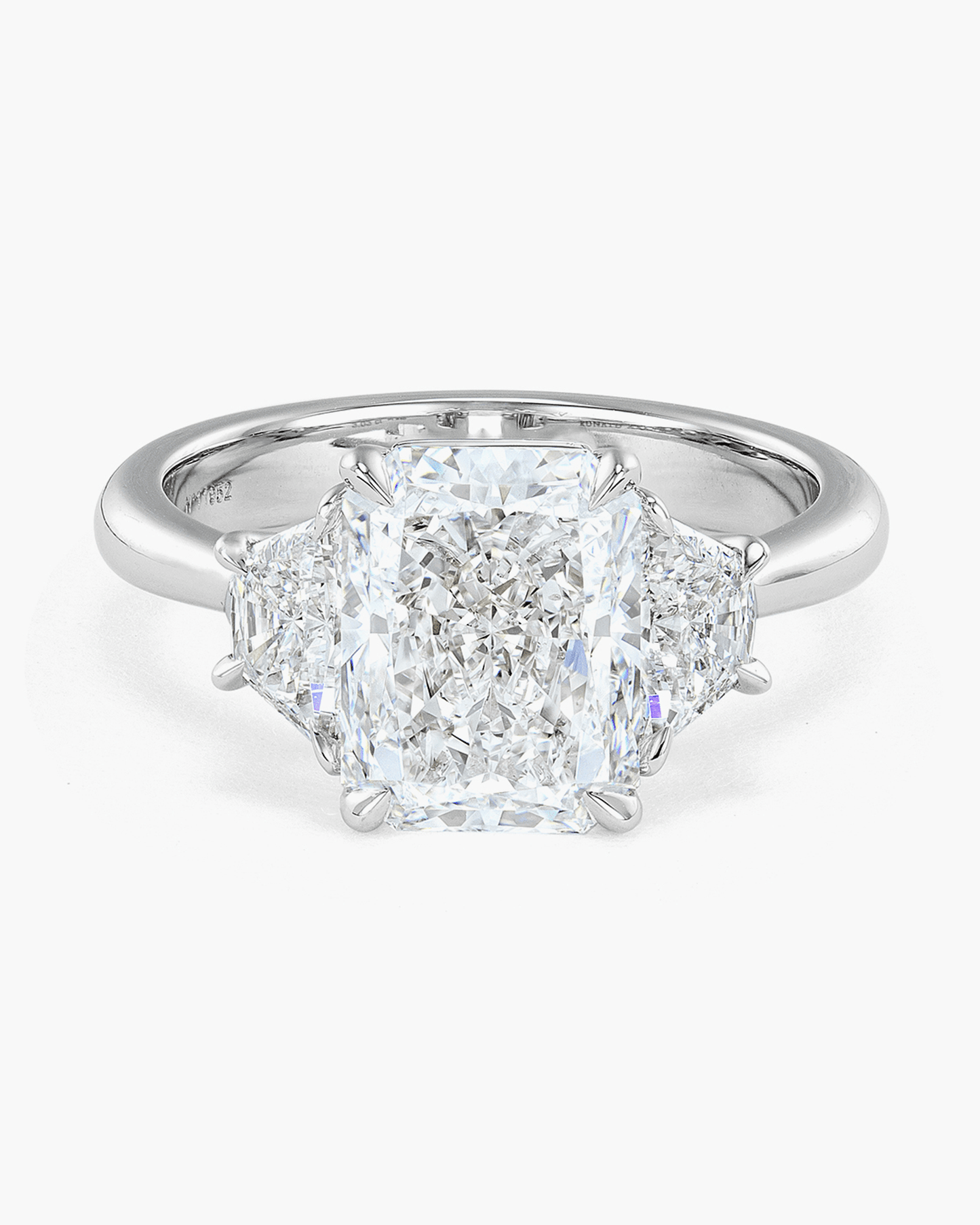 3.03 carat Radiant Cut Diamond Ring
