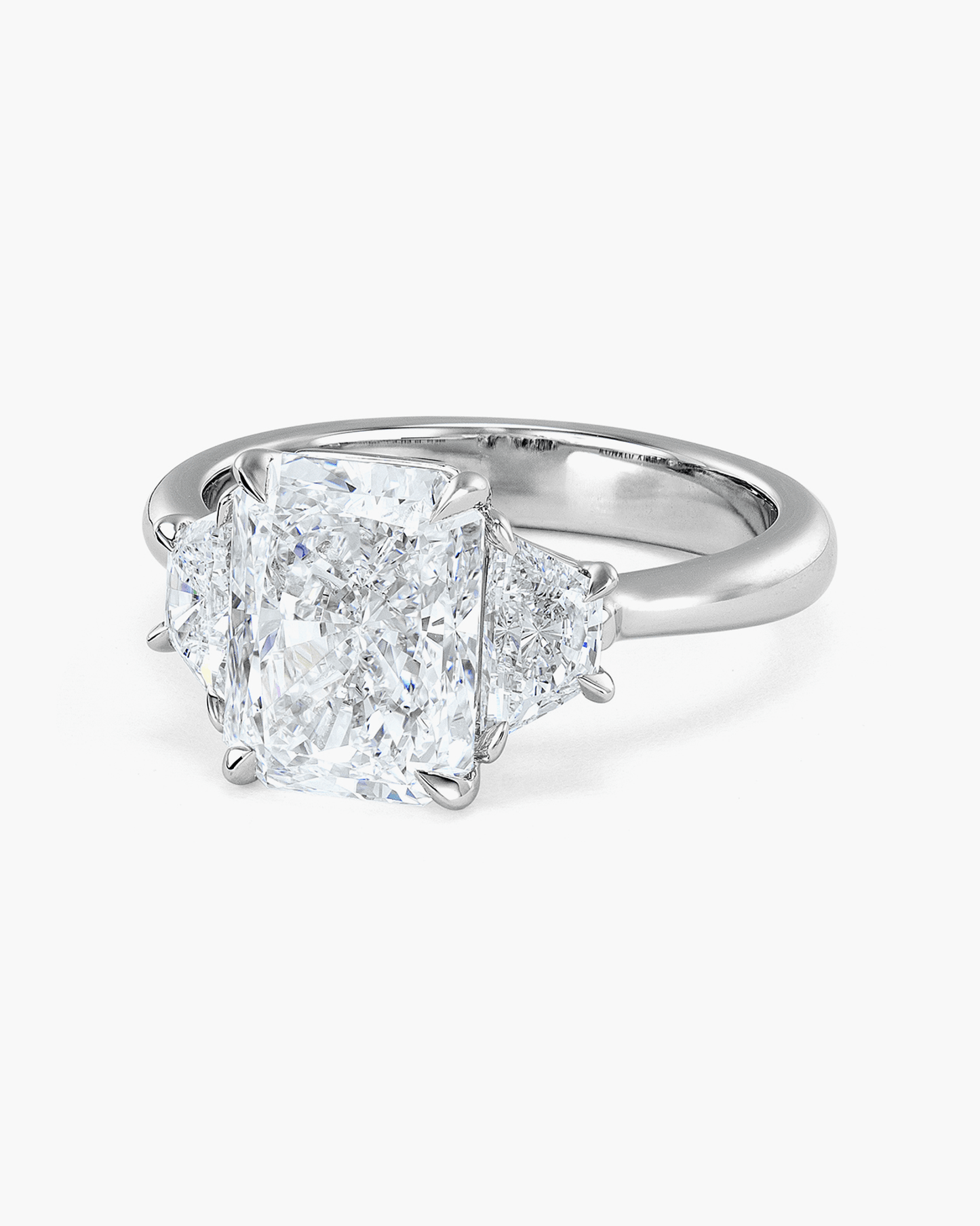 3.03 carat Radiant Cut Diamond Ring
