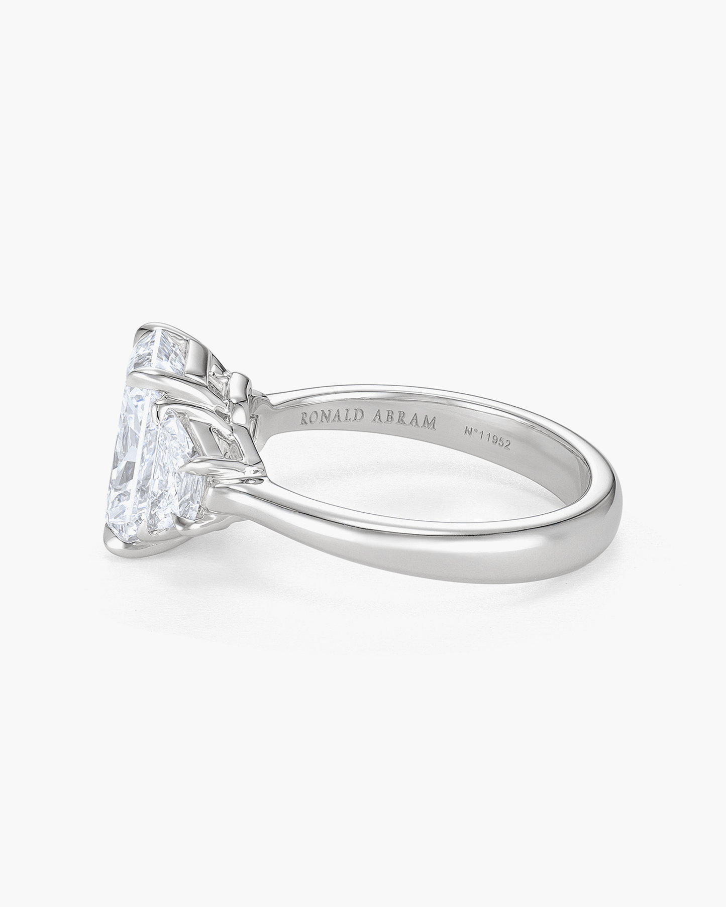 3.03 carat Radiant Cut Diamond Ring