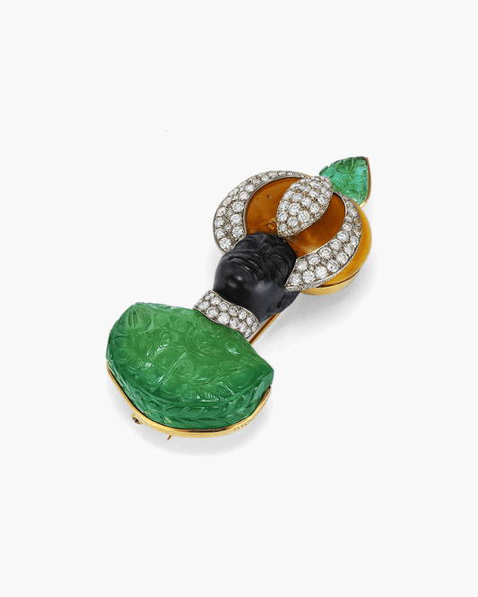 Estate Venetian Moretto Clip by Codognato