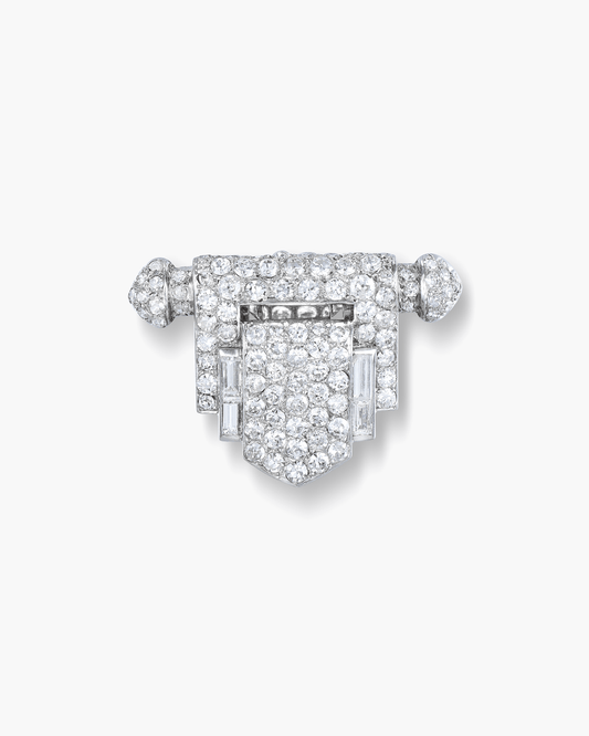 Art Deco Diamond Clip