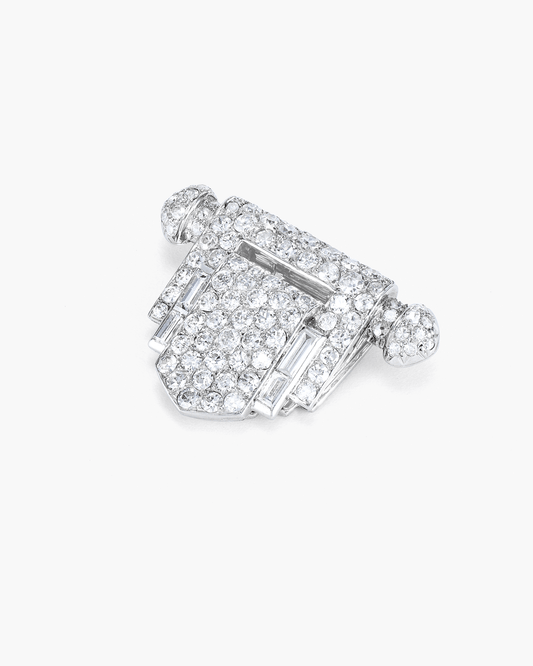 Art Deco Diamond Clip