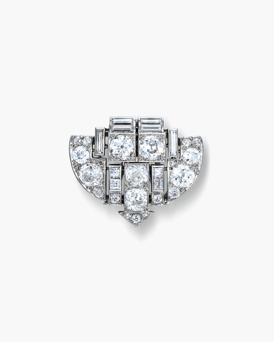 Art Deco Diamond Clip