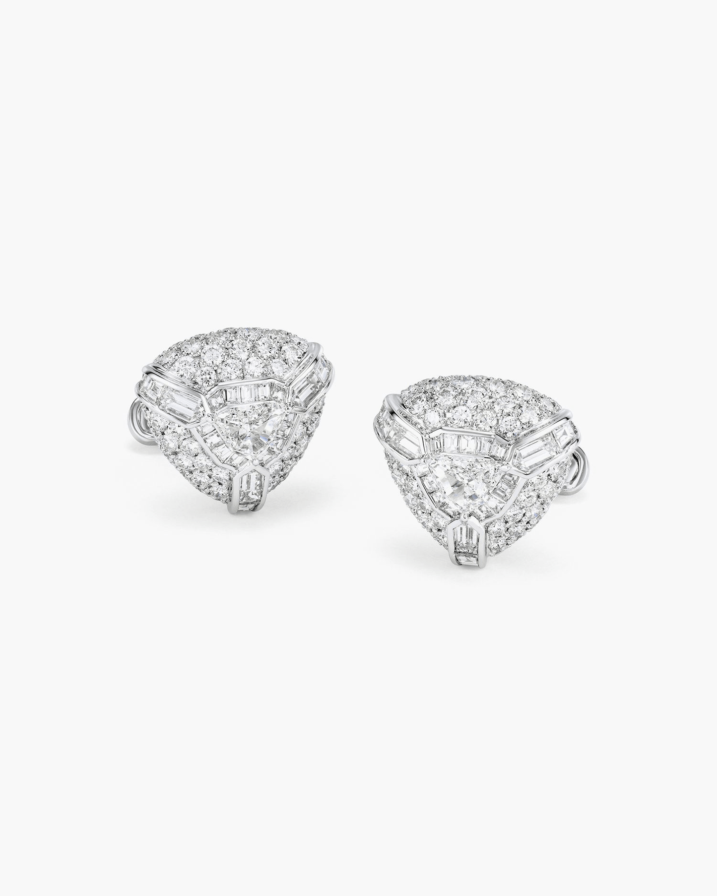 Baguette and Trillion Diamond Cufflinks