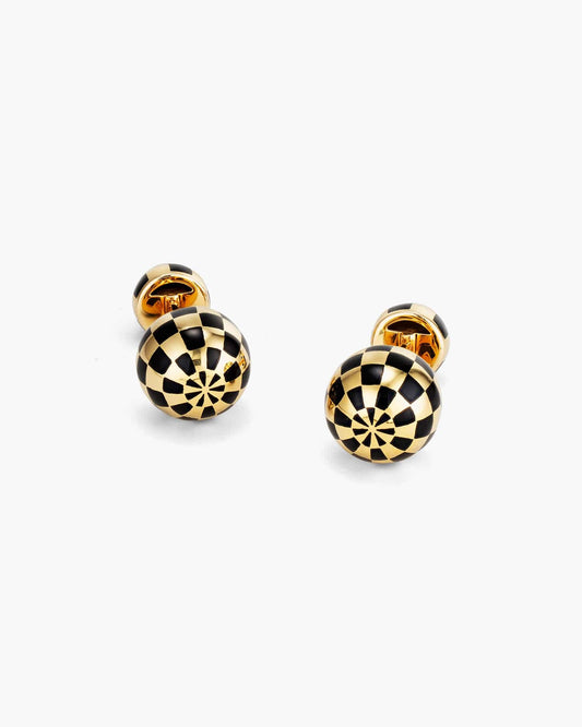 Enamel Ball Cufflinks