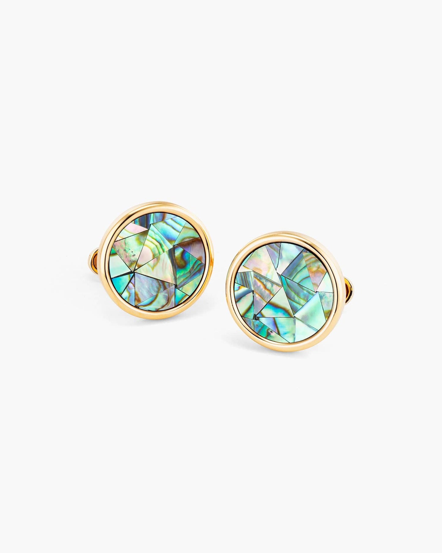 Abalone Mosaic Cufflinks