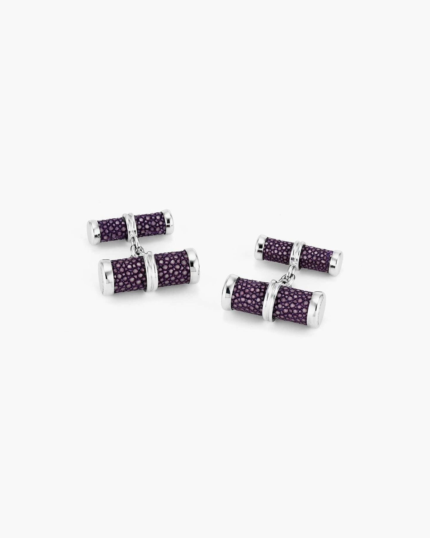 Purple Stingray Cufflinks