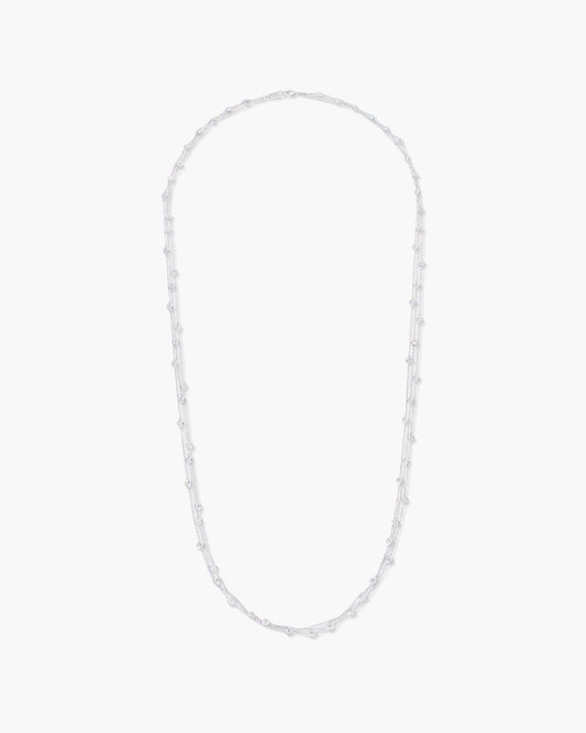 Round Brilliant Cut Diamond Necklace, 6.35 carats