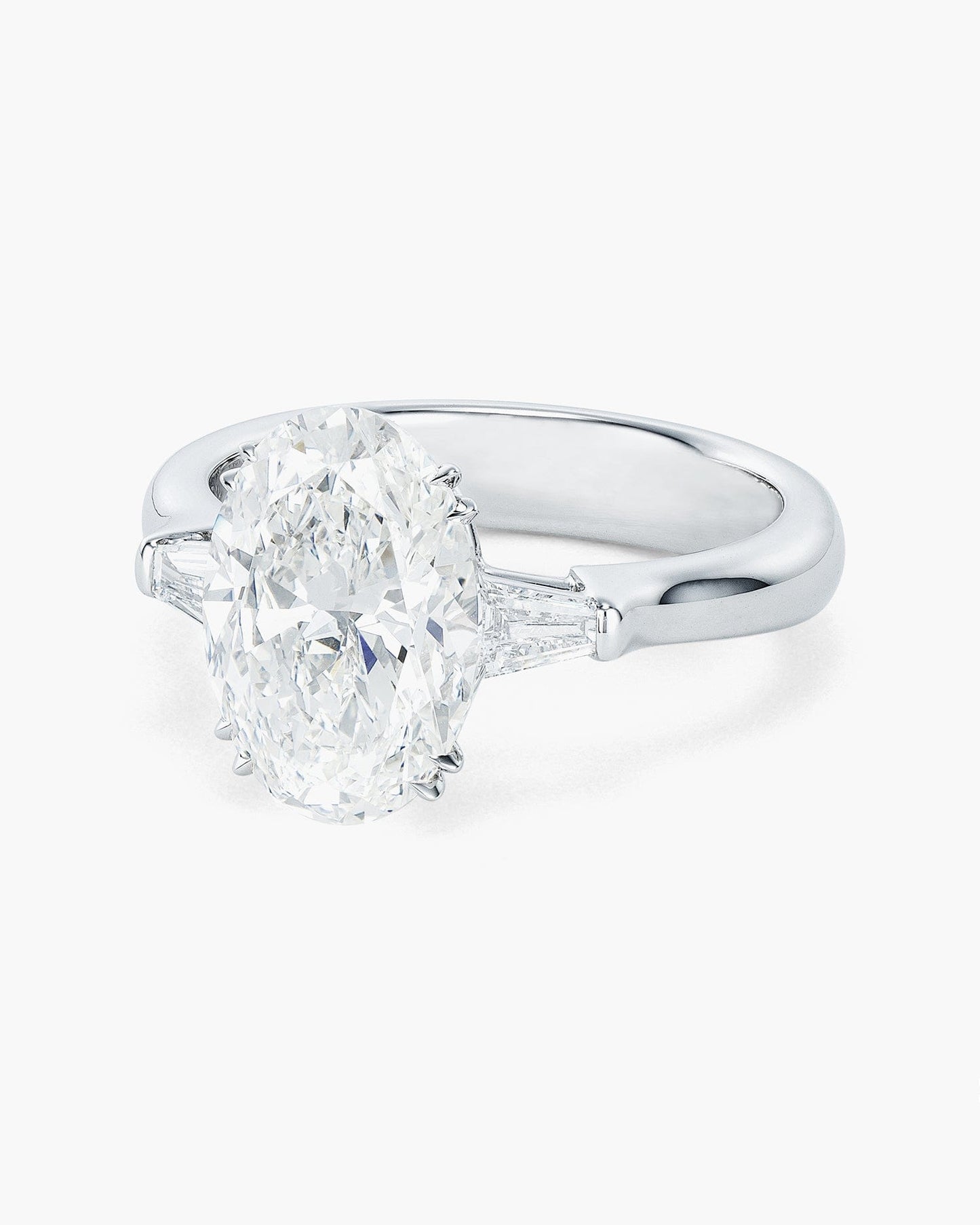 3.16 carat Oval Shape Diamond Ring