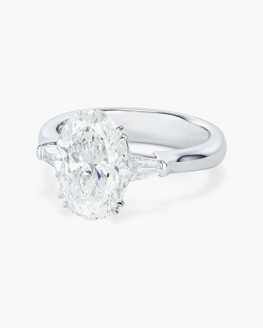 3.16 carat Oval Shape Diamond Ring