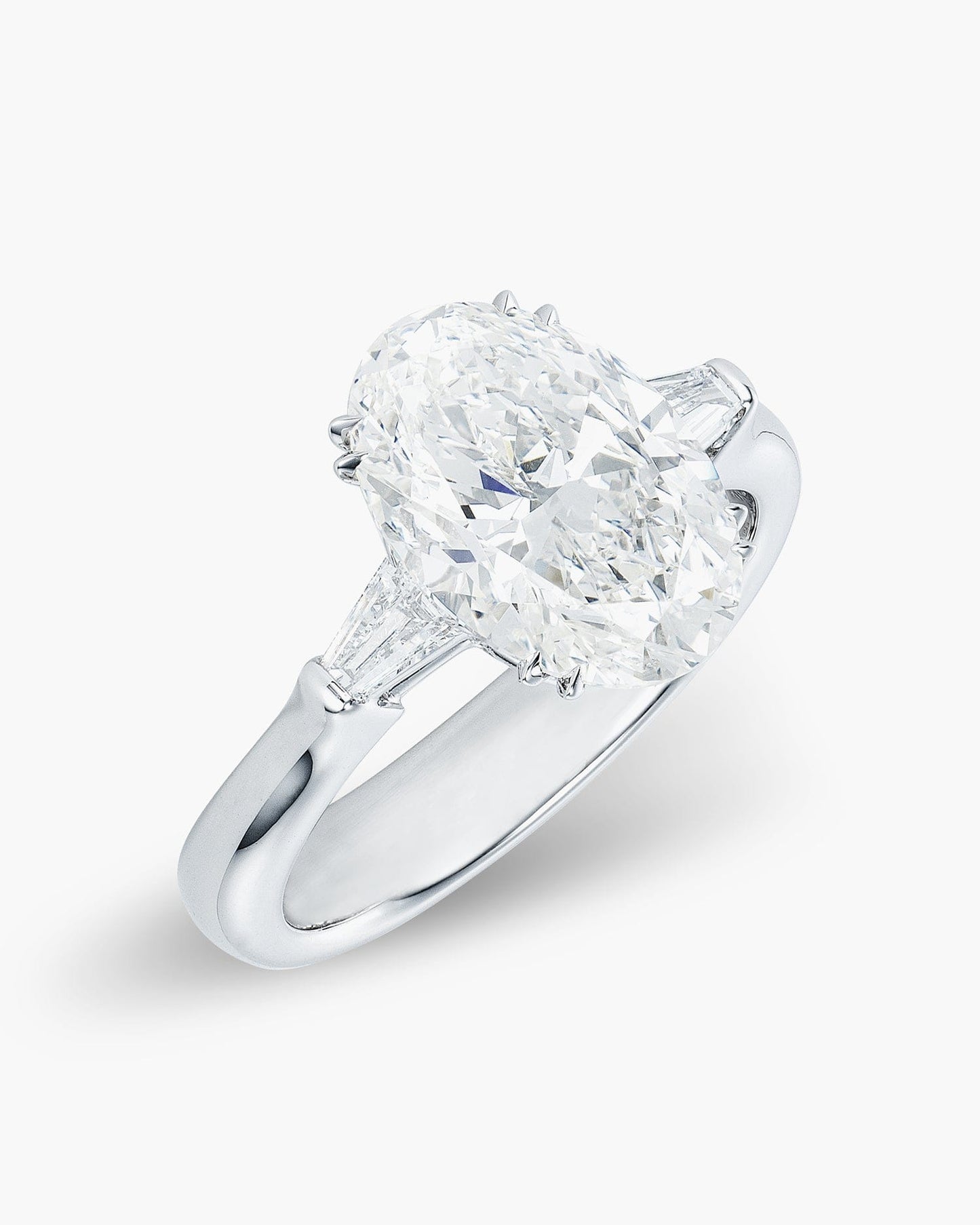 3.16 carat Oval Shape Diamond Ring