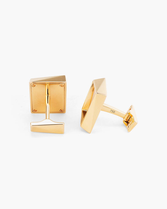 Rectangular Framed Mother of Pearl Cufflinks
